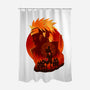 Six Paths Of Pain-none polyester shower curtain-hypertwenty