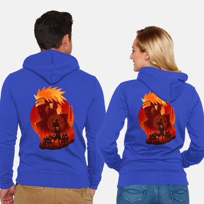 Six Paths Of Pain-unisex zip-up sweatshirt-hypertwenty