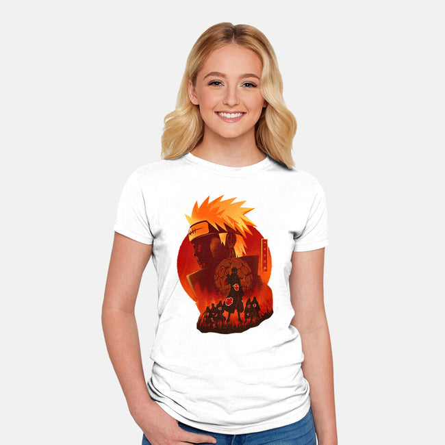 Six Paths Of Pain-womens fitted tee-hypertwenty