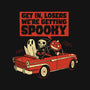 Getting Spooky-none stretched canvas-DinoMike