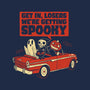 Getting Spooky-unisex zip-up sweatshirt-DinoMike
