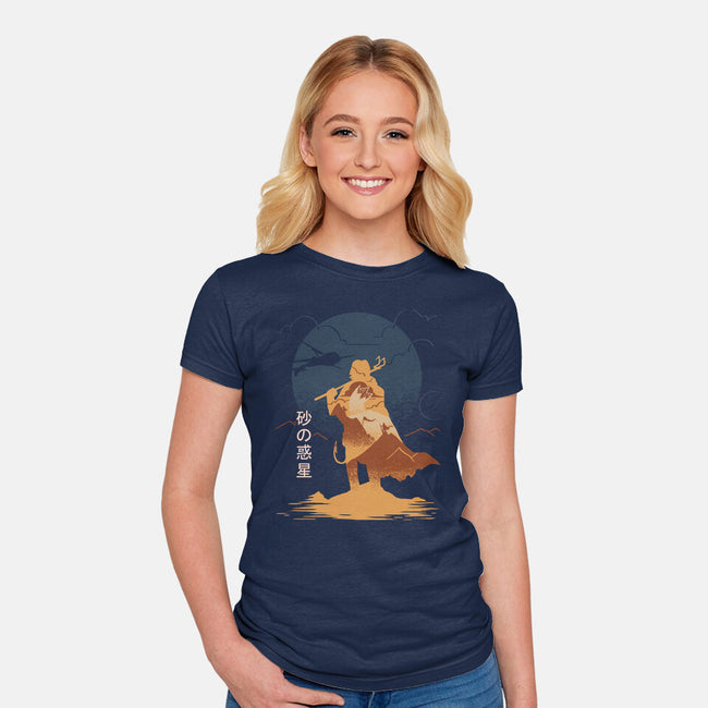 Arrakis Reborn-womens fitted tee-estudiofitas