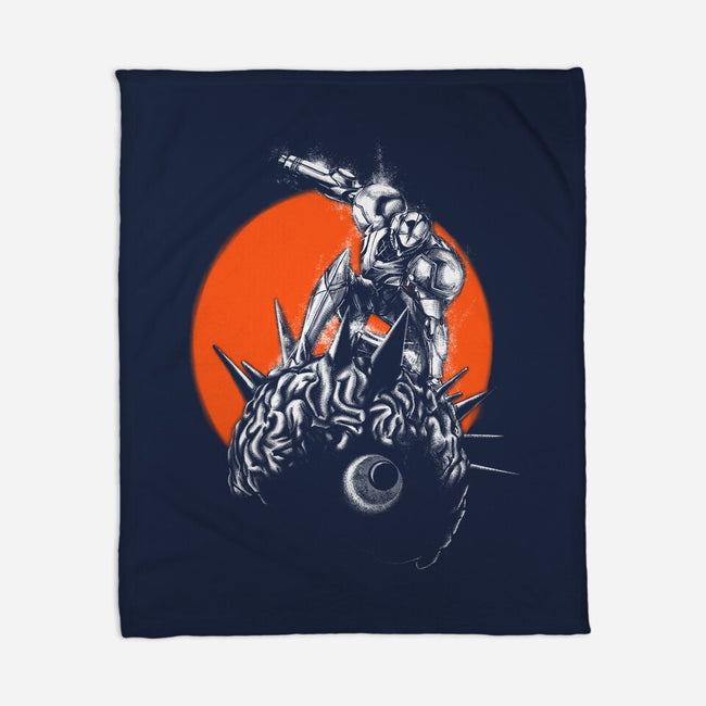 Brainhunter-none fleece blanket-javisan