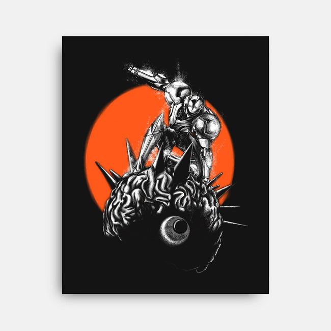 Brainhunter-none stretched canvas-javisan