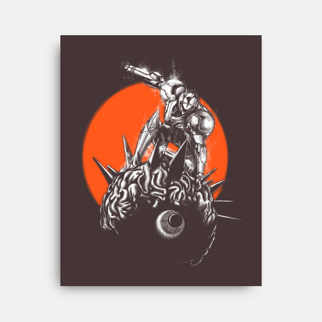 Brainhunter-none stretched canvas-javisan