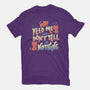 Feed Me and Don't Tell Me Nothing-womens fitted tee-tobefonseca