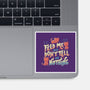 Feed Me and Don't Tell Me Nothing-none glossy sticker-tobefonseca