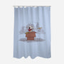 Wizarding Ace-none polyester shower curtain-kg07