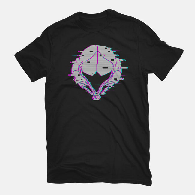 Glitch Samus-womens basic tee-shirox
