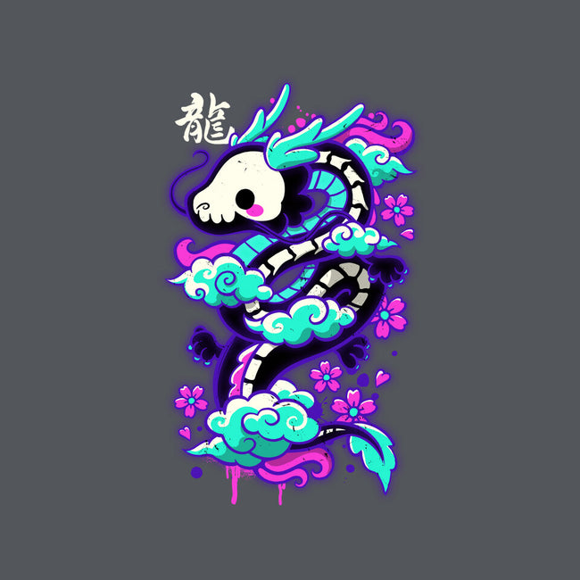 Cyber Ghost Dragon-none basic tote-NemiMakeit