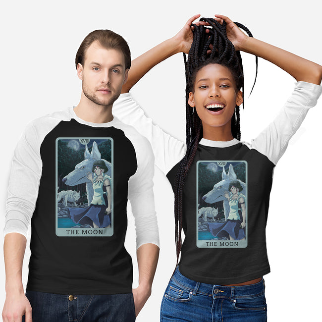 The Moon Ghibli-unisex baseball tee-danielmorris1993
