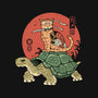 Catana On Turtle-mens premium tee-vp021