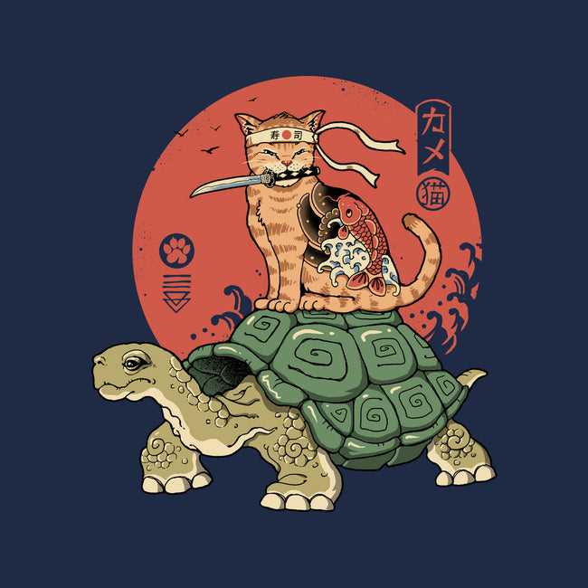 Catana On Turtle-mens premium tee-vp021