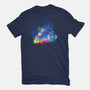 Back To Gallifrey-womens fitted tee-kharmazero
