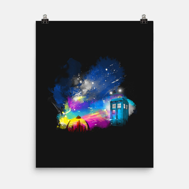 Back To Gallifrey-none matte poster-kharmazero