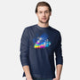 Back To Gallifrey-mens long sleeved tee-kharmazero