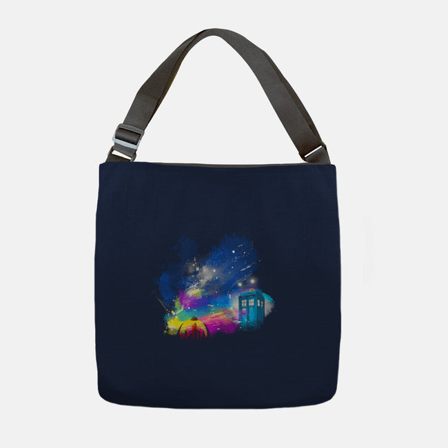 Back To Gallifrey-none adjustable tote-kharmazero