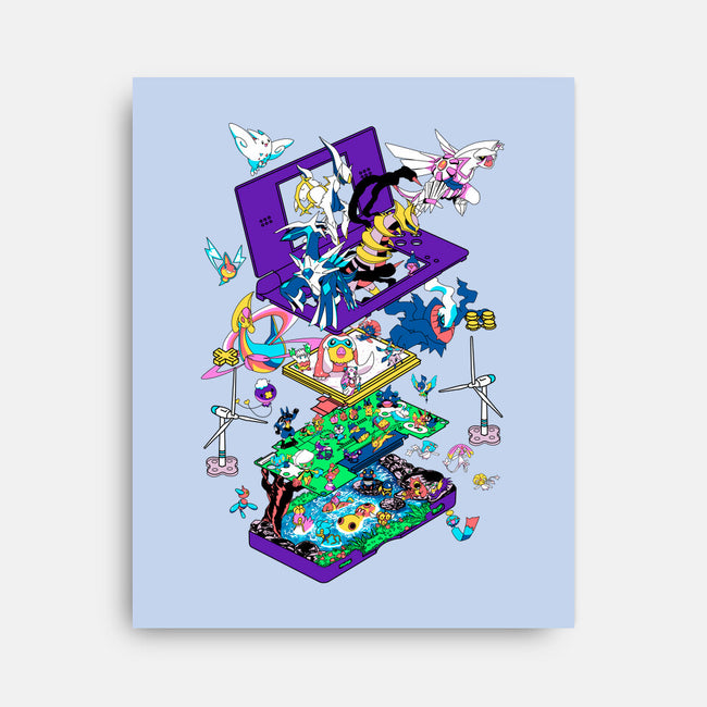 4th Gen-none stretched canvas-Jelly89
