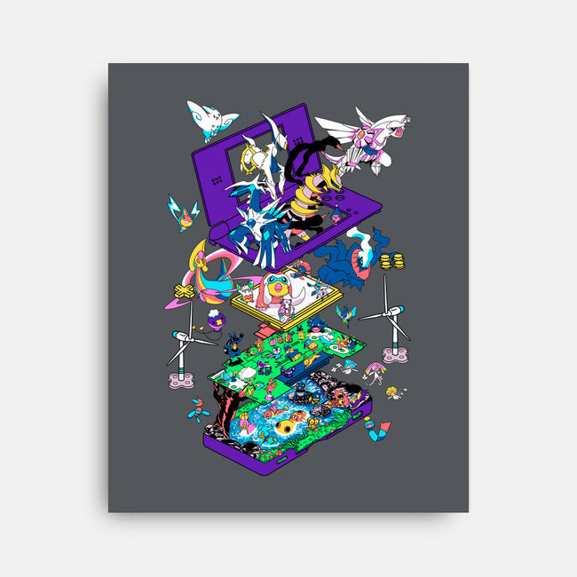 4th Gen-none stretched canvas-Jelly89