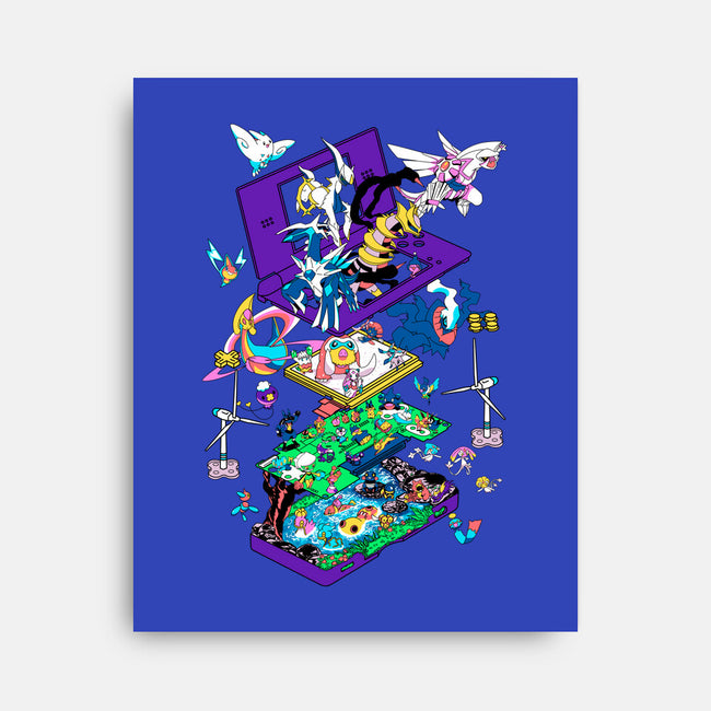 4th Gen-none stretched canvas-Jelly89