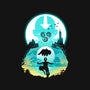 Airbender Landscape-unisex zip-up sweatshirt-dandingeroz