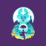 Airbender Landscape-unisex zip-up sweatshirt-dandingeroz