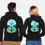 Airbender Landscape-unisex zip-up sweatshirt-dandingeroz