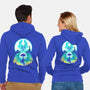 Airbender Landscape-unisex zip-up sweatshirt-dandingeroz