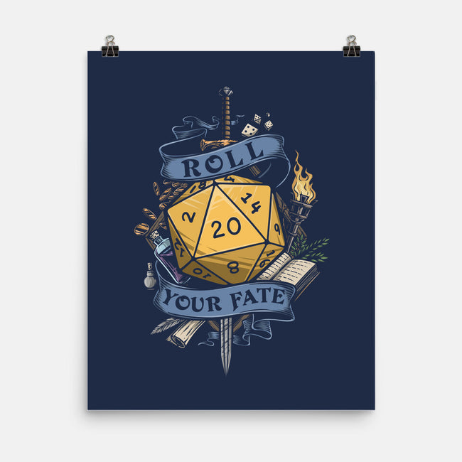 Time To Roll-none matte poster-ShirtGoblin