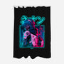 Neon Zero-none polyester shower curtain-Bruno Mota