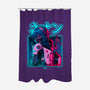 Neon Zero-none polyester shower curtain-Bruno Mota