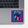 Neon Zero-none glossy sticker-Bruno Mota