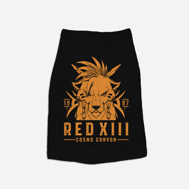 Red XIII-cat basic pet tank-Alundrart