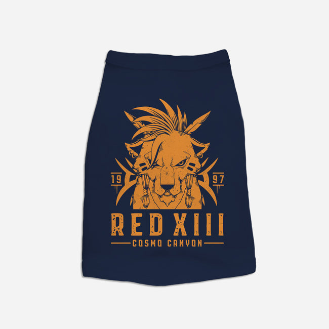 Red XIII-cat basic pet tank-Alundrart