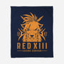 Red XIII-none fleece blanket-Alundrart