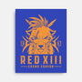 Red XIII-none stretched canvas-Alundrart