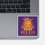 Red XIII-none glossy sticker-Alundrart