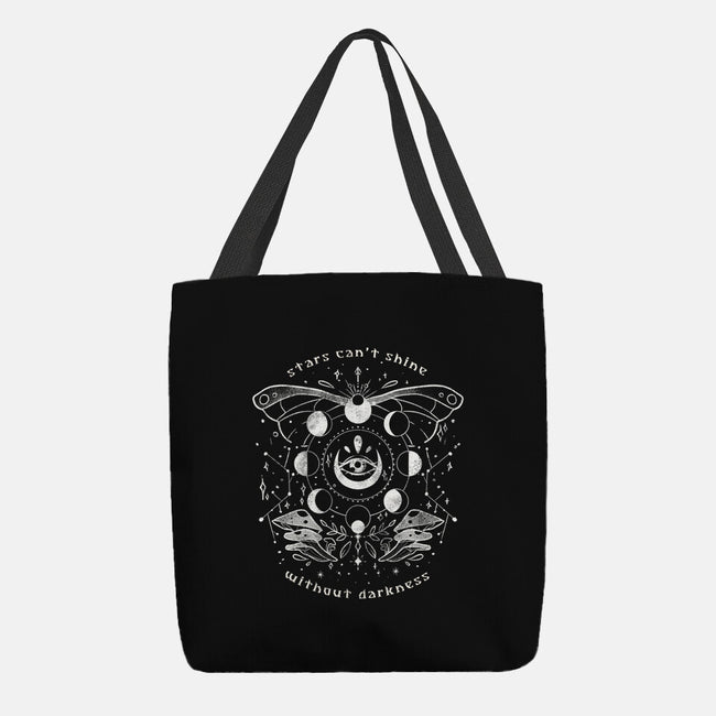 Stars Can't Shine Without Darkness-none basic tote-eduely