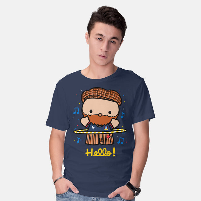 Hello Coach!-mens basic tee-Raffiti