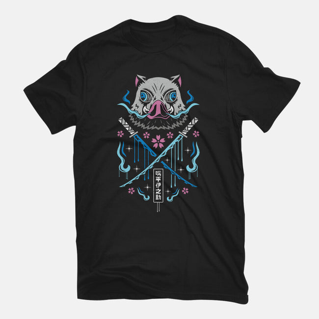 Beast Breathing Swordsman-womens fitted tee-Logozaste