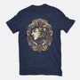 Legend Of The Ninja-womens basic tee-glitchygorilla