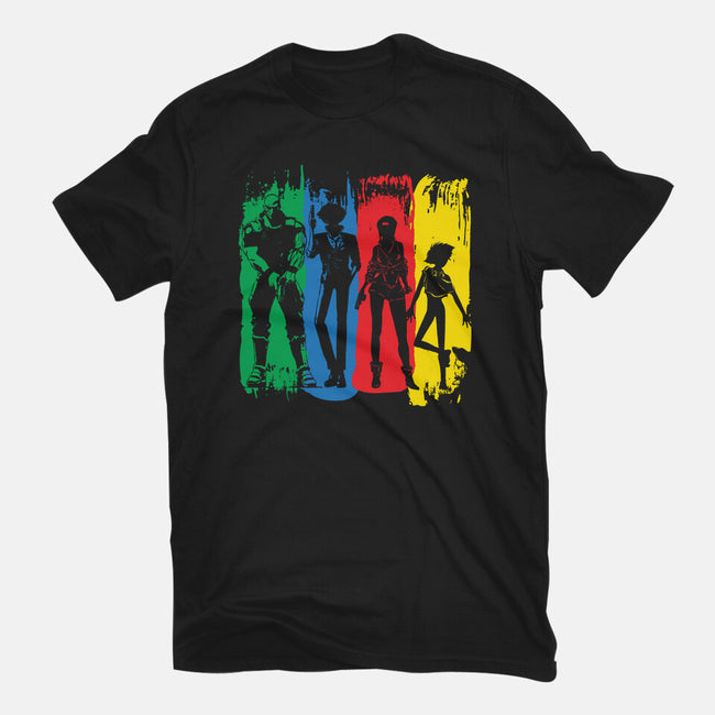 Space Bounty Hunter Crew-unisex basic tee-DrMonekers