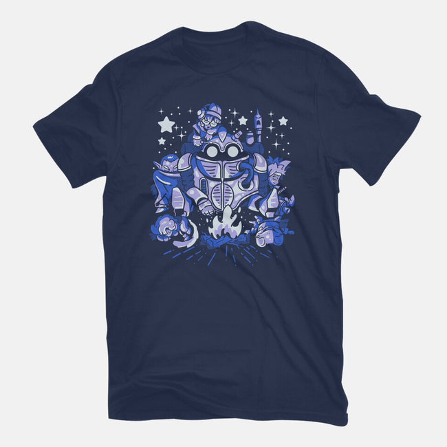 Deep Sleep-mens basic tee-Sketchdemao