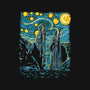 Starry Argonath-none fleece blanket-retrodivision