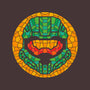 117 Helmet Mosaic-none stretched canvas-Logozaste