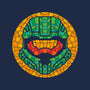 117 Helmet Mosaic-youth basic tee-Logozaste