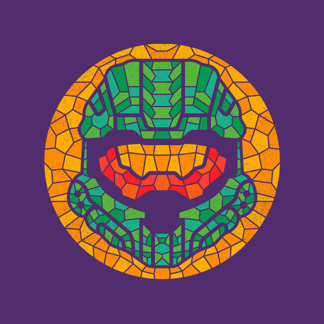 117 Helmet Mosaic-none stretched canvas-Logozaste