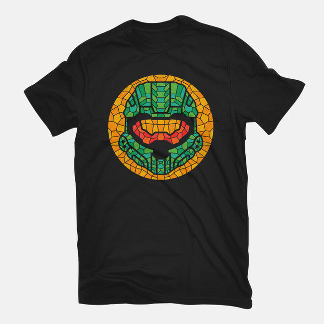 117 Helmet Mosaic-youth basic tee-Logozaste
