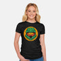 117 Helmet Mosaic-womens fitted tee-Logozaste