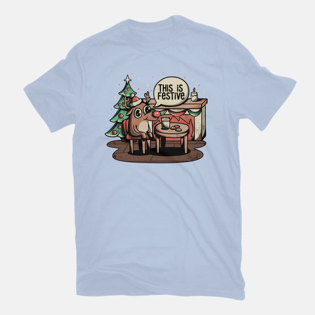 This Is Festive-mens basic tee-eduely
